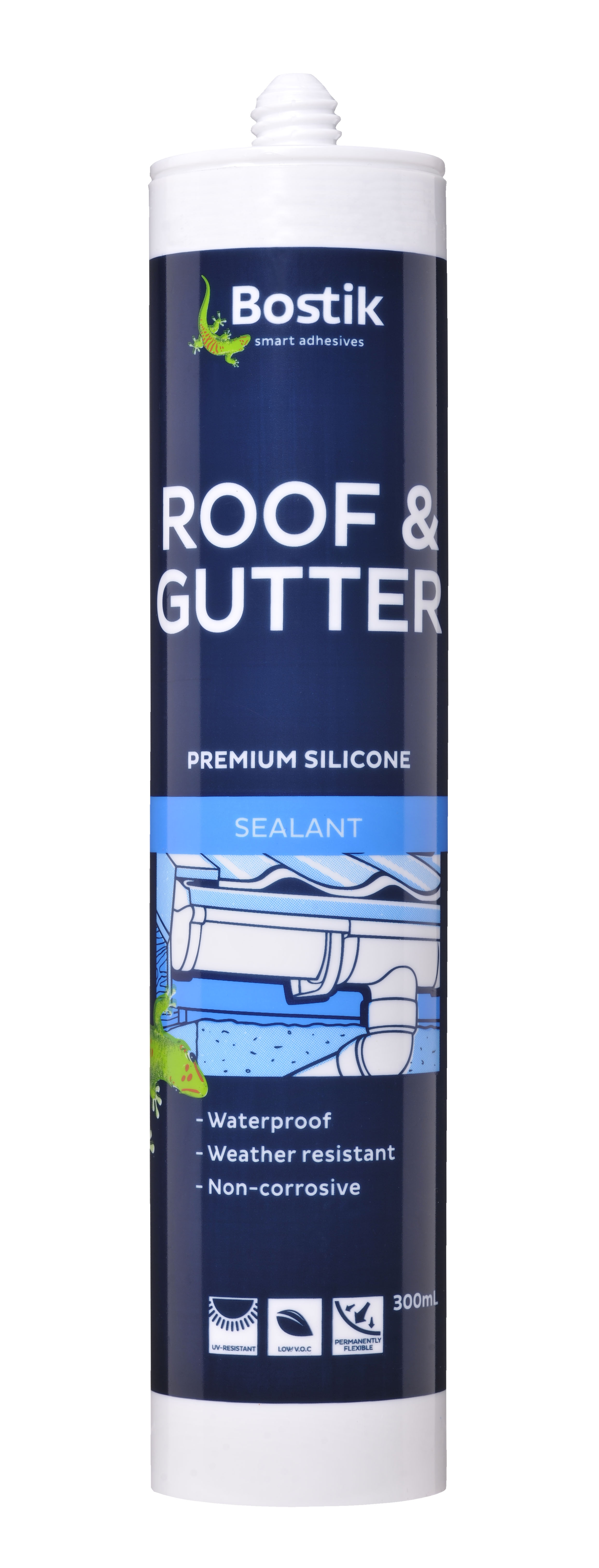BOSTIK ROOF & GUTTER SILICONE MONUMENT 300G 